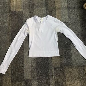 Lululemon cropped workout top